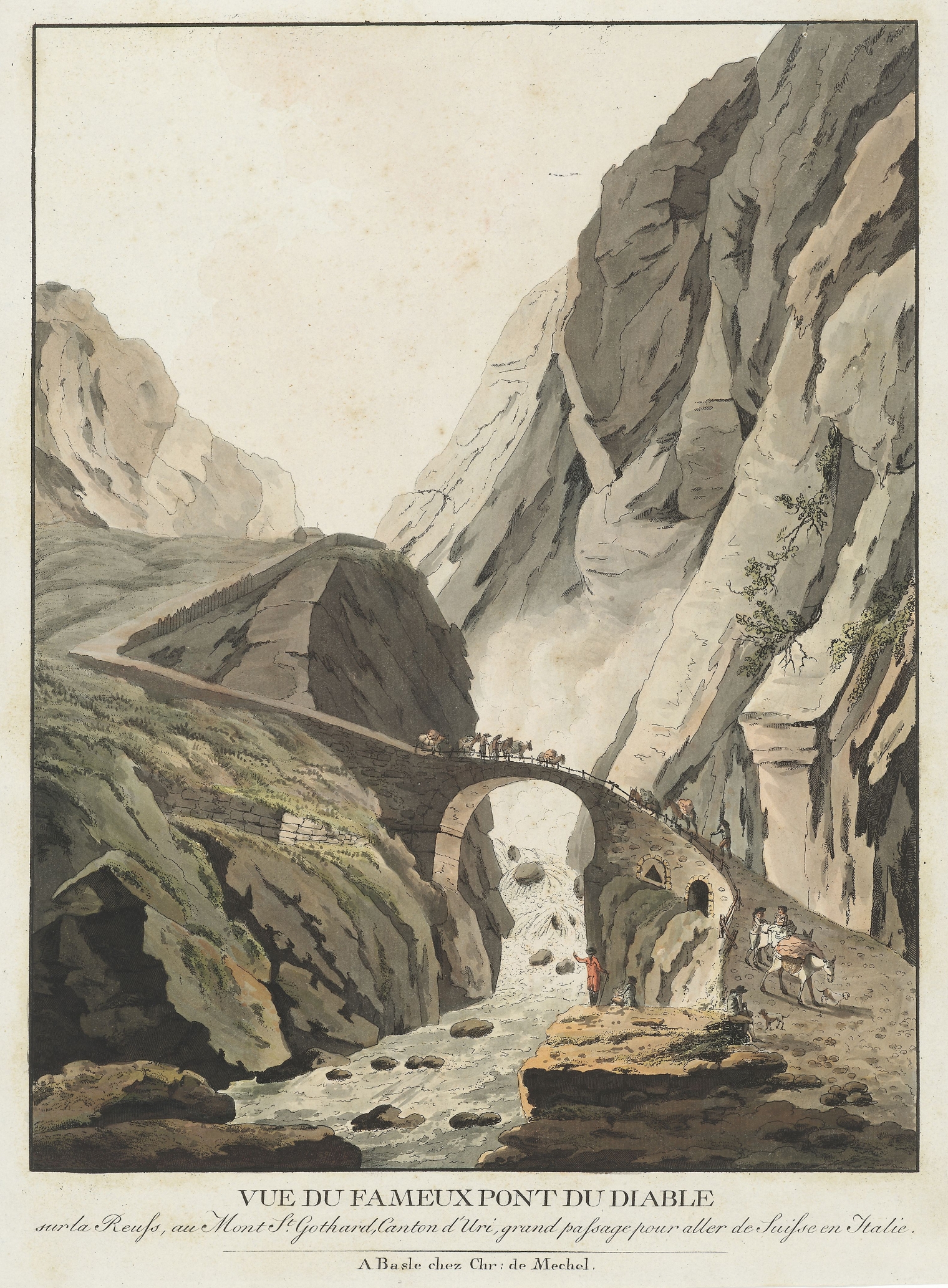 Ausstellungsobjekt. Teufelsbrücke