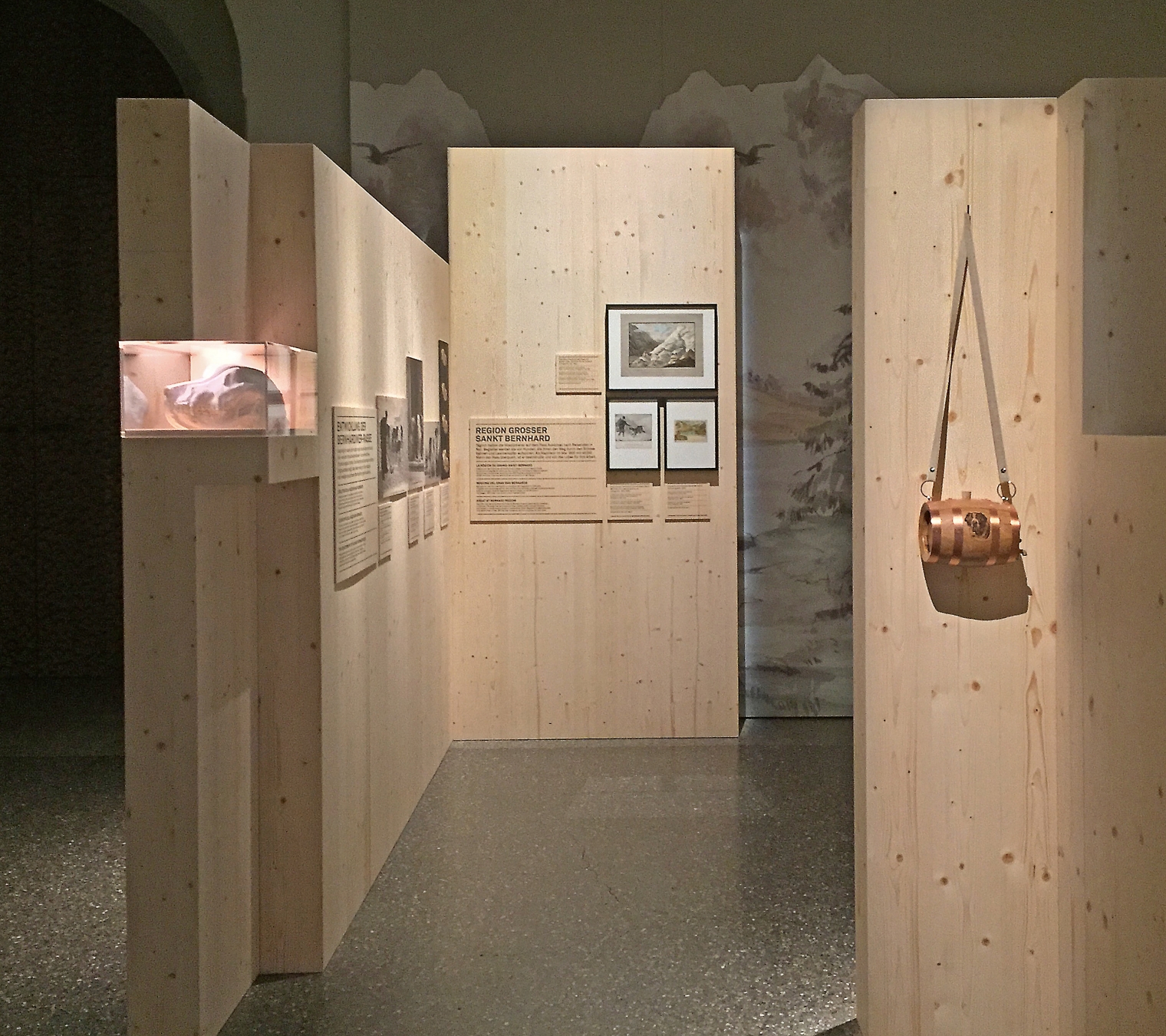 Ausstellung: Tierisch schweizerisch im Schweizerisches Nationalmuseum Zürich. Szenografie und Gestaltungskonzept von Martina Nievergelt