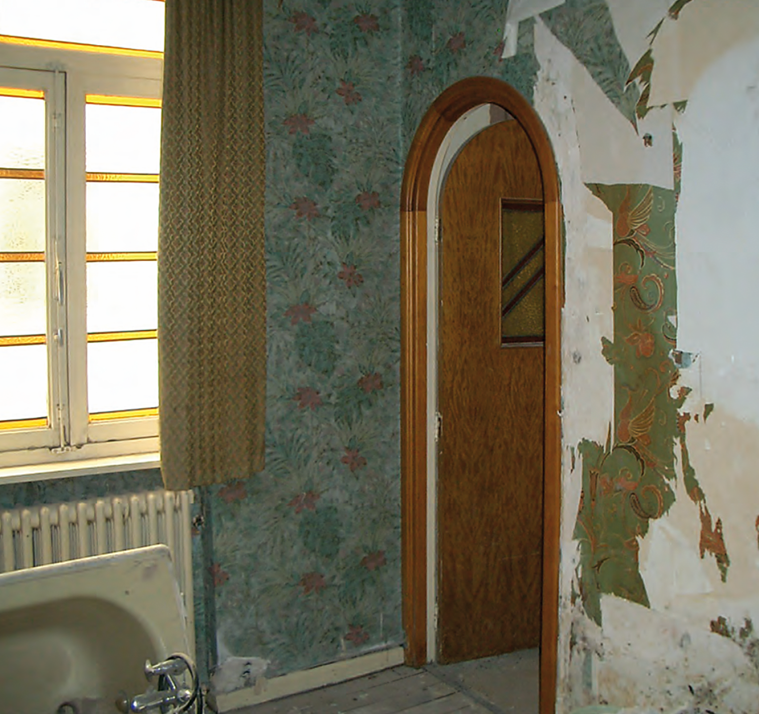Ist Zustand vor der Renovation. Hotel Le Berger. Bruxelles