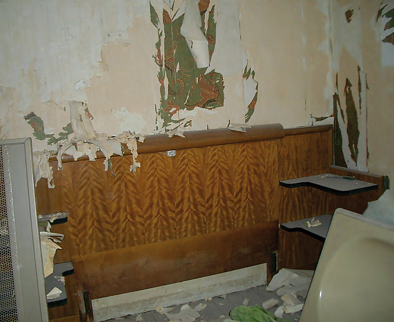 Ist Zustand vor der Renovation. Hotel Le Berger. Bruxelles