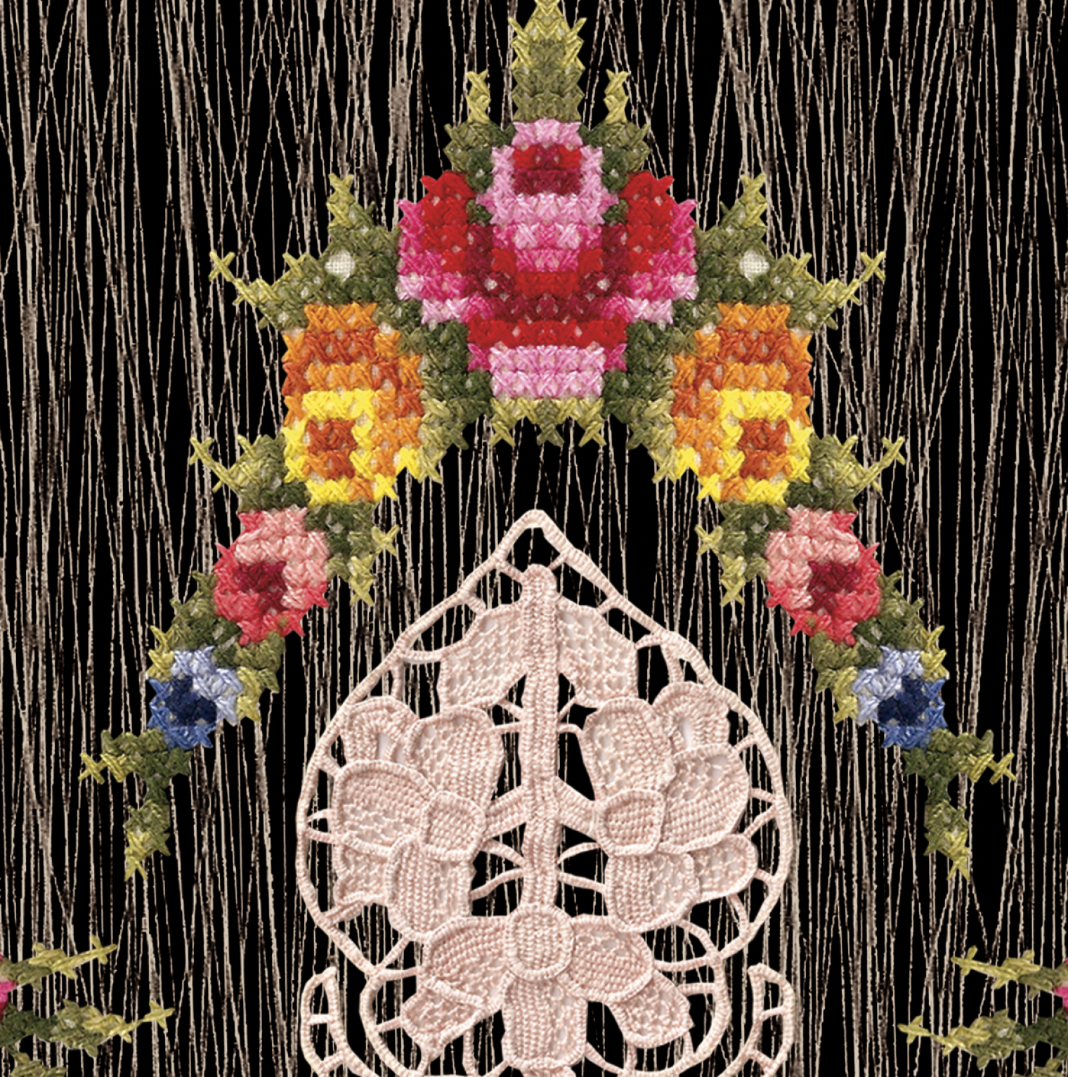 Raumvisualisierung. Detailansicht. Wandgestaltung Individuelle Tapete in deinem Raum. Einzelanfertigung. Tapetendesign von Martina Nievergelt